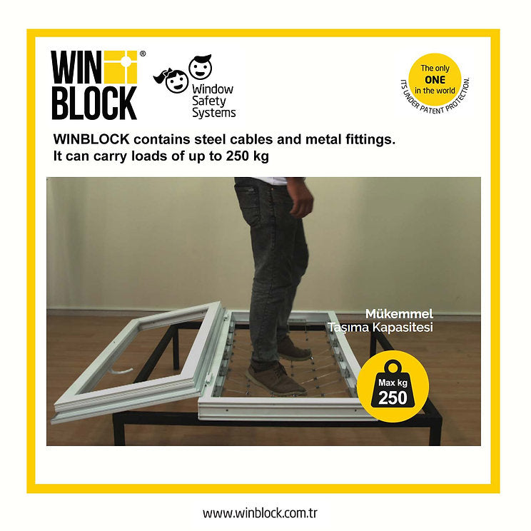 80cm x 140cm Kit Winblock Kids